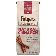 Folgers Simply Gourmet Coffee, Natural Cinnamon, 10 oz (0000128)