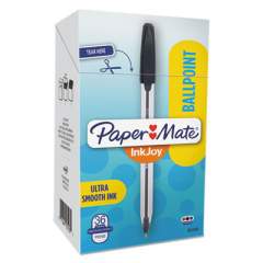 Paper Mate InkJoy 50ST Ballpoint Pen, Stick, Medium 1 mm, Assorted Ink and Barrel Colors, 36/Pack (2013160)