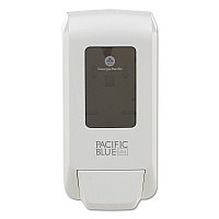Pacific Blue Ultra Soap/Sanitizer Dispenser, 1,200 mL, White (53058)