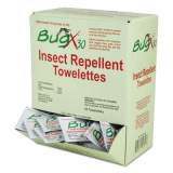 BugX Insect Repellent Towelettes Box, Deet, 50/box (CBXW010644BX)