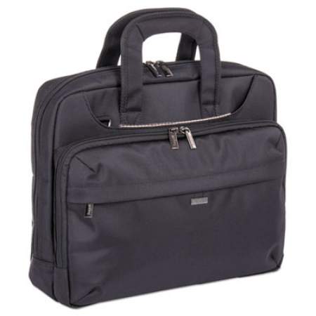 STEBCO Mitchell Executive Briefcase, 16" x 4" x 12.25", Ballistic Nylon, Black (EXB528)