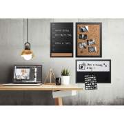 MasterVision Black and White Message Board Set, Assorted Sizes and Colors, 3/Set (SOR033)