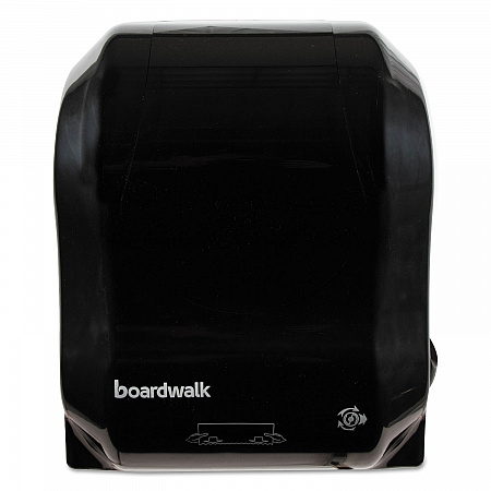 Hands Free Mechanical Towel Dispenser, 13.25 x 10.25 x 16.25, Black (1501)