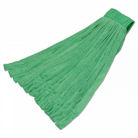 7920016601490, SKILCRAFT Microfiber Tube Mop Heads, Green, 7.5