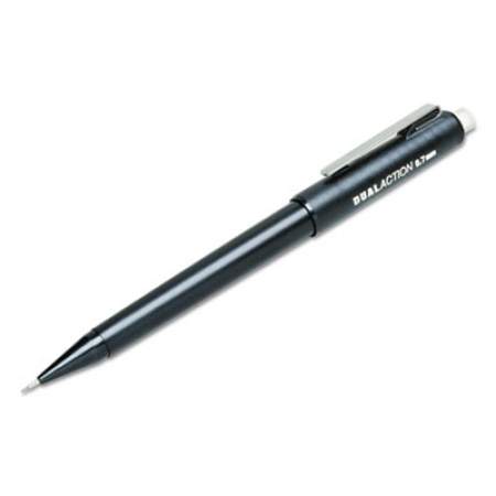 AbilityOne 7520013176140 SKILCRAFT Dual Action Mechanical Pencil, 0.7 mm, HB (#2.5), Black Lead, Black Barrel, Dozen