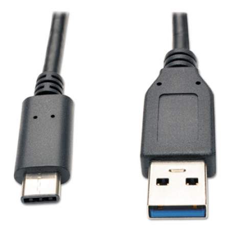 Tripp Lite USB 3.1 Gen 1 (5 Gbps) Cable, USB Type-C (USB-C) to USB Type-A (M/M), 3 ft. (U428003)