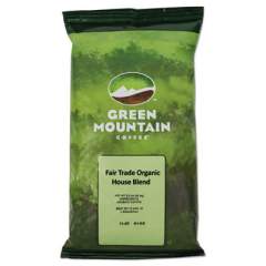 Green Mountain Coffee Fair Trade Organic House Blend Coffee, Fractional Packs, 2.5oz, 50/Carton (4493)