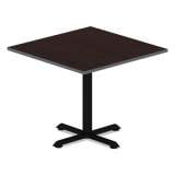 Alera Reversible Laminate Table Top, Square, 35.38w x 35.38d, Espresso/Walnut (TTSQ36EW)
