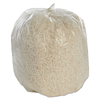 8105015574984, SKILCRAFT High Density Coreless Roll Can Liners, 45 gal, 12 mic, 40" x 48", Natural, Perforated Roll, 250/Box (5574984)
