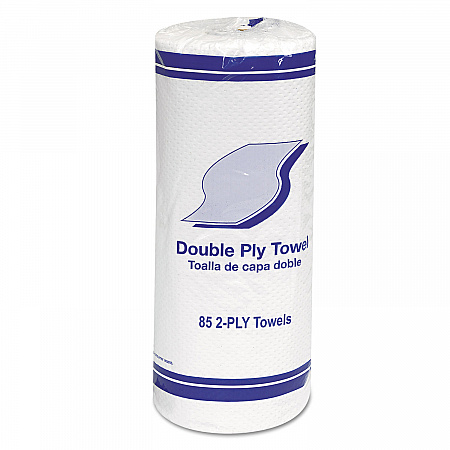 Kitchen Roll Towels, 2-Ply, 11 x 7.8, White, 85/Roll, 30 Rolls/Carton (1797)