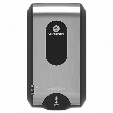 GP enMotion Automated Touchless Soap/Sanitizer Dispenser, 1,200 mL, 4.6 x 7.13 x 14.06, Stainless (52060)