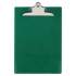 Saunders Recycled Plastic Clipboard with Ruler Edge, 1" Clip Cap, 8.5 x 11 Sheet, Green (21604)