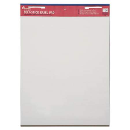 AbilityOne 7530013930104 SKILCRAFT Self-Stick Easel Pad, Unruled, 30 White 25 x 30 Sheets, 2/Pack