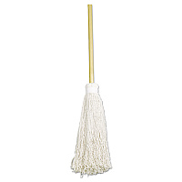 7920002248726, SKILCRAFT Deck Swab, 17" White Cotton Head, 60" Natural Wood Handle (2248726)