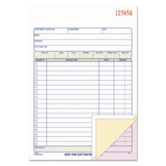 Adams Two-Part Sales Book, Two-Part Carbon, 7.94 x 5.56, 1/Page, 50 Forms (DC5805)
