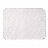Scalloped Edge Traymat, Anniversary Embossed Surface, 19