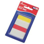 AbilityOne 7510016614494 SKILCRAFT Self-Stick Tabs/Page Markers, 2", Bright, Asst, 44/Pack