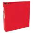 Avery Economy Non-View Binder with Round Rings, 3 Rings, 3" Capacity, 11 x 8.5, Red, (3608) (03608)