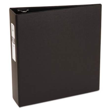 Avery Economy Non-View Binder with Round Rings, 3 Rings, 3" Capacity, 11 x 8.5, Black, (3602) (03602)