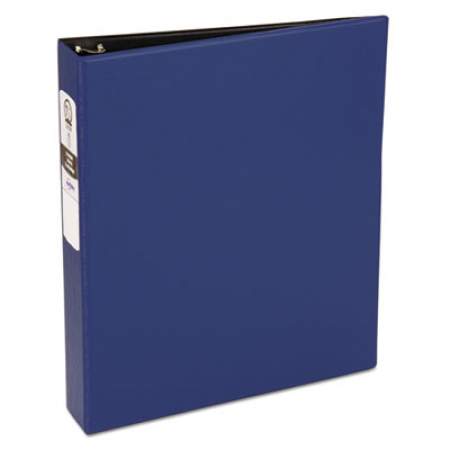 Avery Economy Non-View Binder with Round Rings, 3 Rings, 1.5" Capacity, 11 x 8.5, Blue, (3400) (03400)