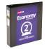 Avery Economy View Binder with Round Rings , 3 Rings, 2" Capacity, 11 x 8.5, Black, (5730) (05730)