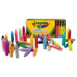 Crayola Ultimate Sidewalk Chalk, 4", 60 Assorted Colors, 64/Set (512064)