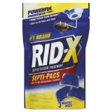 RID-X Septi-Pacs Septic System Treatments, 3.2oz Gel Packs, 3/pack, 7 Packs/carton (84249CT)