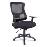 Alera Elusion II Series Mesh Mid-Back Swivel/Tilt Chair, Supports Up to 275 lb, 18.11" to 21.77" Seat Height, Black (ELT4214B)