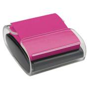 Post-it Pop-up Notes Super Sticky Wrap Dispenser, For 3 x 3 Pads, Black/Clear (WD330BK)