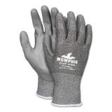 MCR Safety Memphis Cut Pro 92728PU Glove, Black/White/Gray, Medium, Dozen (92728PUM)