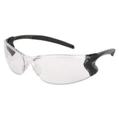 MCR Safety Backdraft Glasses, Clear Frame, Anti-Fog Clear Lens (BD110PF)
