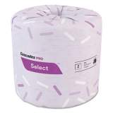 Cascades PRO Select Standard Bath Tissue, 2-Ply, White, 4.25 x 4.1, 500/Roll, 48/Carton (B180)