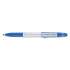 Pilot FriXion Colors Erasable Porous Point Pen, Stick, Bold 2.5 mm, Blue Ink, White Barrel (41411)