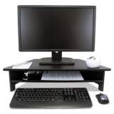 Victor DC050 High Rise Collection Monitor Stand, 27" x 11.5" x 6.5" to 7.5", Black, Supports 40 lbs