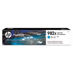 HP 982X, (T0B27A) High-Yield Cyan Original PageWide Cartridge