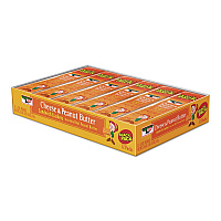 Sandwich Crackers, Cheese and Peanut Butter, 8-Piece Snack Pack, 12/Box (21165)