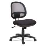 Alera Interval Series Swivel/Tilt Mesh Chair, Supports Up to 275 lb, 18.3" to 23.42" Seat Height, Black (IN4814)