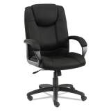 Alera Logan Series Mesh High-Back Swivel/Tilt Chair, Supports Up to 275 lb, 18.11" to 21.65" Seat Height, Black (LG41ME10B)