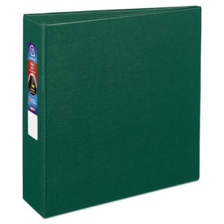 Avery Heavy-Duty Non-View Binder with DuraHinge and Locking One Touch EZD Rings, 3 Rings, 3" Capacity, 11 x 8.5, Green (79783)