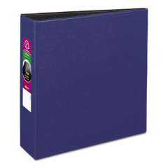 Avery Durable Non-View Binder with DuraHinge and Slant Rings, 3 Rings, 3" Capacity, 11 x 8.5, Blue (27651)