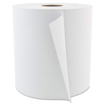 Cascades PRO Select Roll Paper Towels, 1-Ply, 7.9" x 800 ft, White, 6/Carton (H084)