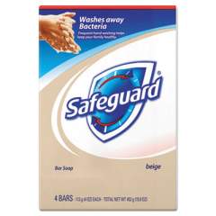 Safeguard Deodorant Bar Soap, Light Scent, 4 oz, 48/Carton (08833)