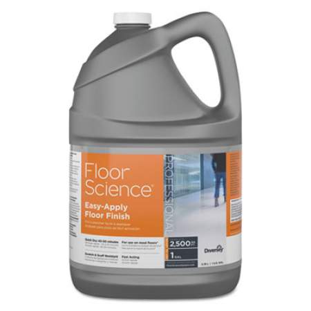 Diversey Floor Science Easy Apply Floor Finish, Ammonia Scent, 1 gal Container (CBD540397EA)