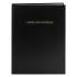 Roaring Spring Lab Research Notebook, Quadrille Rule, Black Cover, 11.25 x 8.75, 72 Sheets (77160)