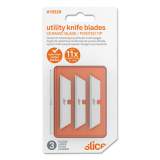 slice Safety Utility Knife Blades, Pointed Tip, Ceramic Zirconium Oxide, 3/Pack (10528)