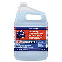 Disinfecting All-Purpose Spray and Glass Cleaner, Fresh Scent, 1 gal Bottle (58773EA)