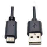 Tripp Lite USB 2.0 Cable, USB Type-A to USB Type-C (USB-C) (M/M), 6 ft. (U038006)