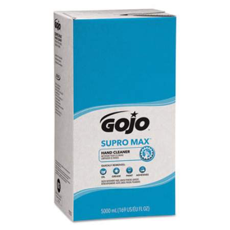 GOJO SUPRO MAX Hand Cleaner Refill, Floral Scent, 5,000 mL, 2/Carton (7572)