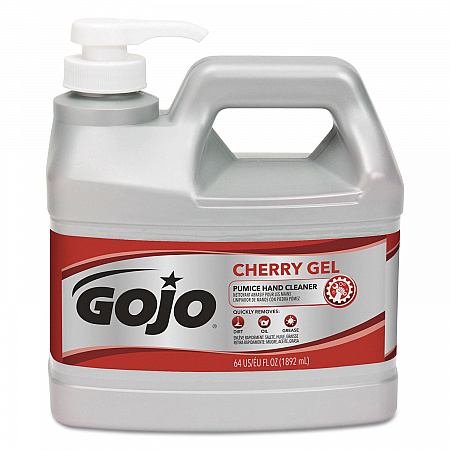Cherry Gel Pumice Hand Cleaner, Cherry Scent, 0.5 gal, 4/Carton (235604CT)