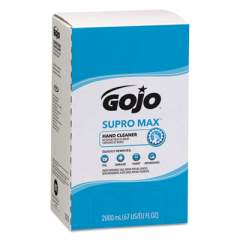 GOJO SUPRO MAX Hand Cleaner, Unscented, 2,000 mL Pouch (727204CT)